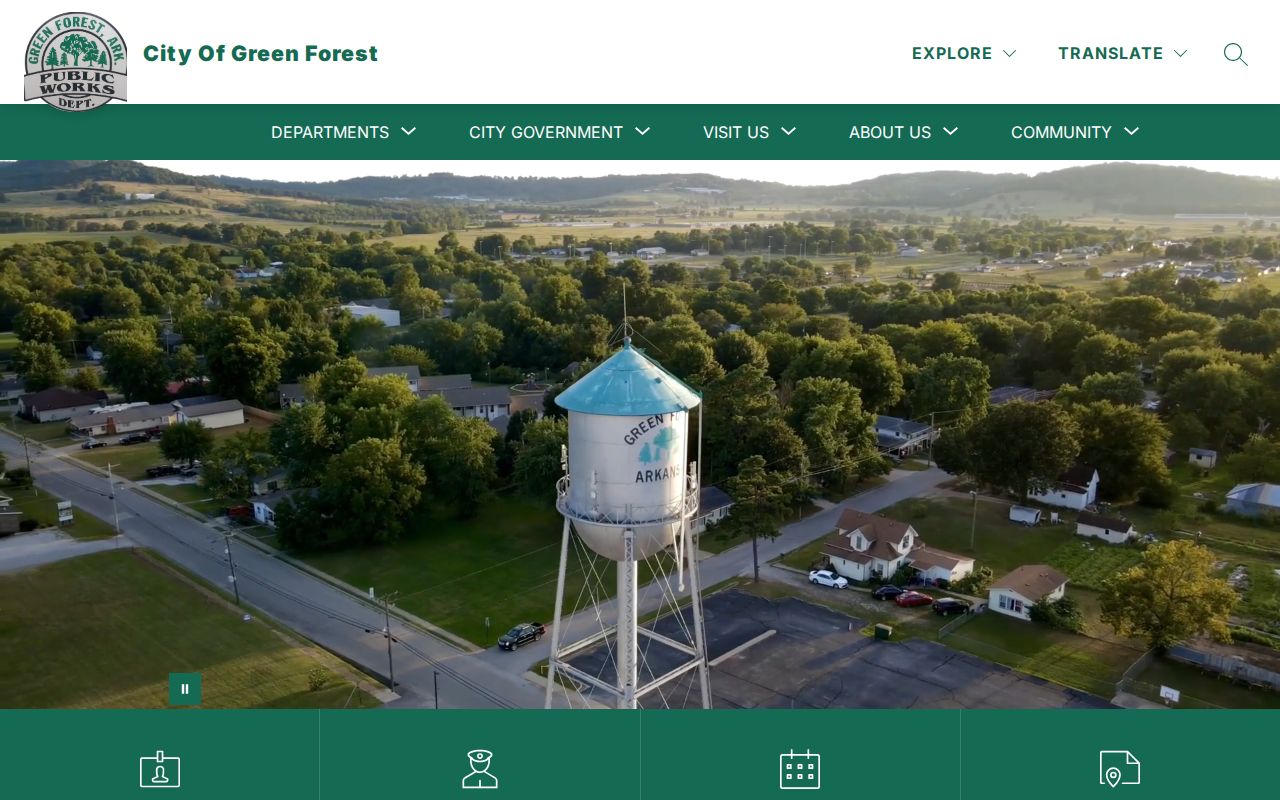 Green Forest criminal records official city site source